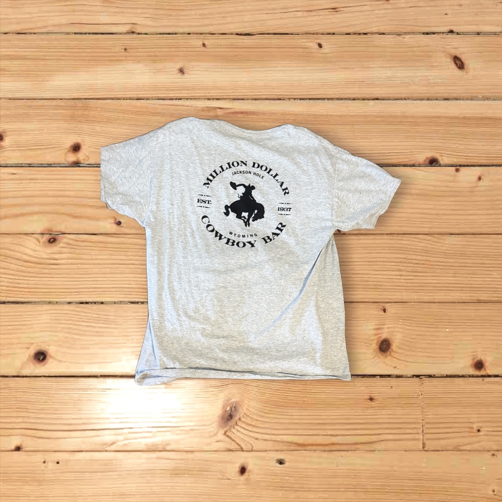 Million Dollar Cowboy Bar (Jackson hole wy) shirt size L